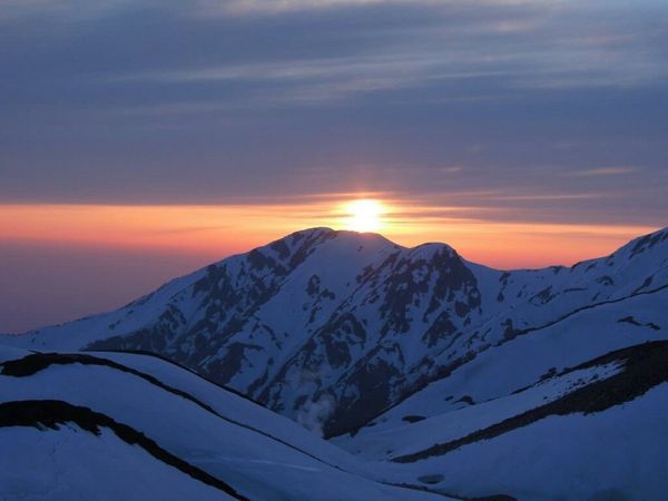日本・立山「春の立山とライチョウの旅」の写真