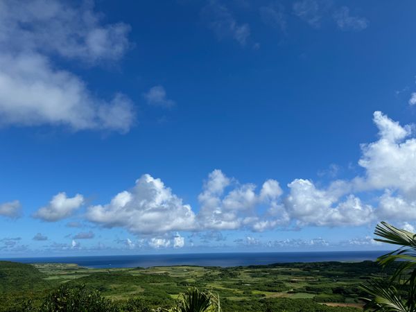 日本・石垣「夏の与那国」の写真：今日は与那国を一周して良い景色で目の保養...
