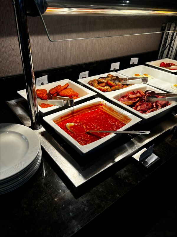 イギリス(英国)・パディントン「2泊3日ヒースロー滞在」の写真：ホテルの朝食がザ・イギリスでテンション上...