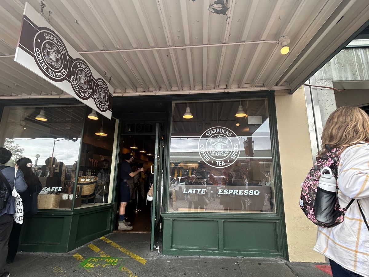 シアトルのスターバックス1号店❗️