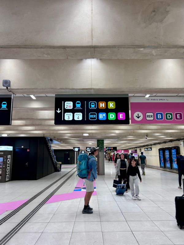イギリス(英国)・ロンドン「日帰りロンドン(🇫🇷から)」の写真：パリ北駅に着いたはいいけれども
ユーロス...