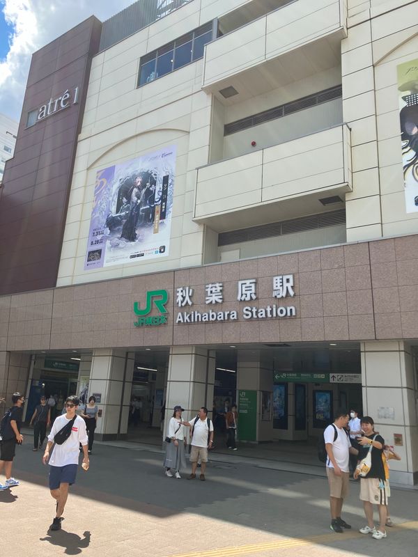日本・静岡県「青春18きっぷ東海・関東・東北の旅」の写真：一度来てみたかった秋葉原周辺