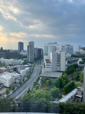 今日からお世話になるホテル　マークグランドホテル 眺め最高！これで 1泊6...