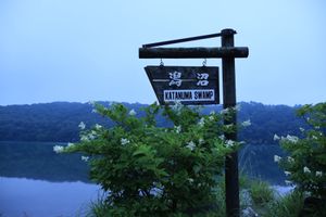 朝早すぎたのと天気もそれほど良く無かったので微妙は風景。本当はもっと青い風...