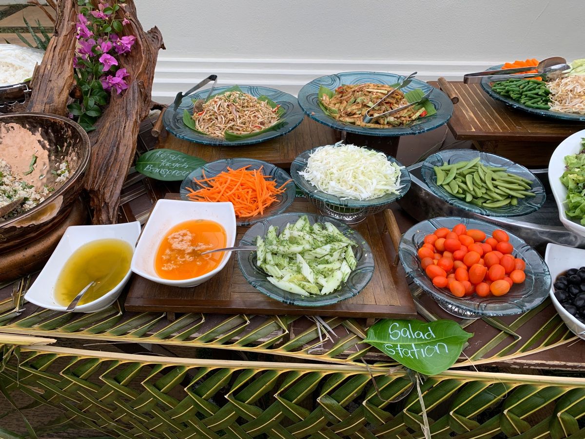 多国籍なビュッフェ！