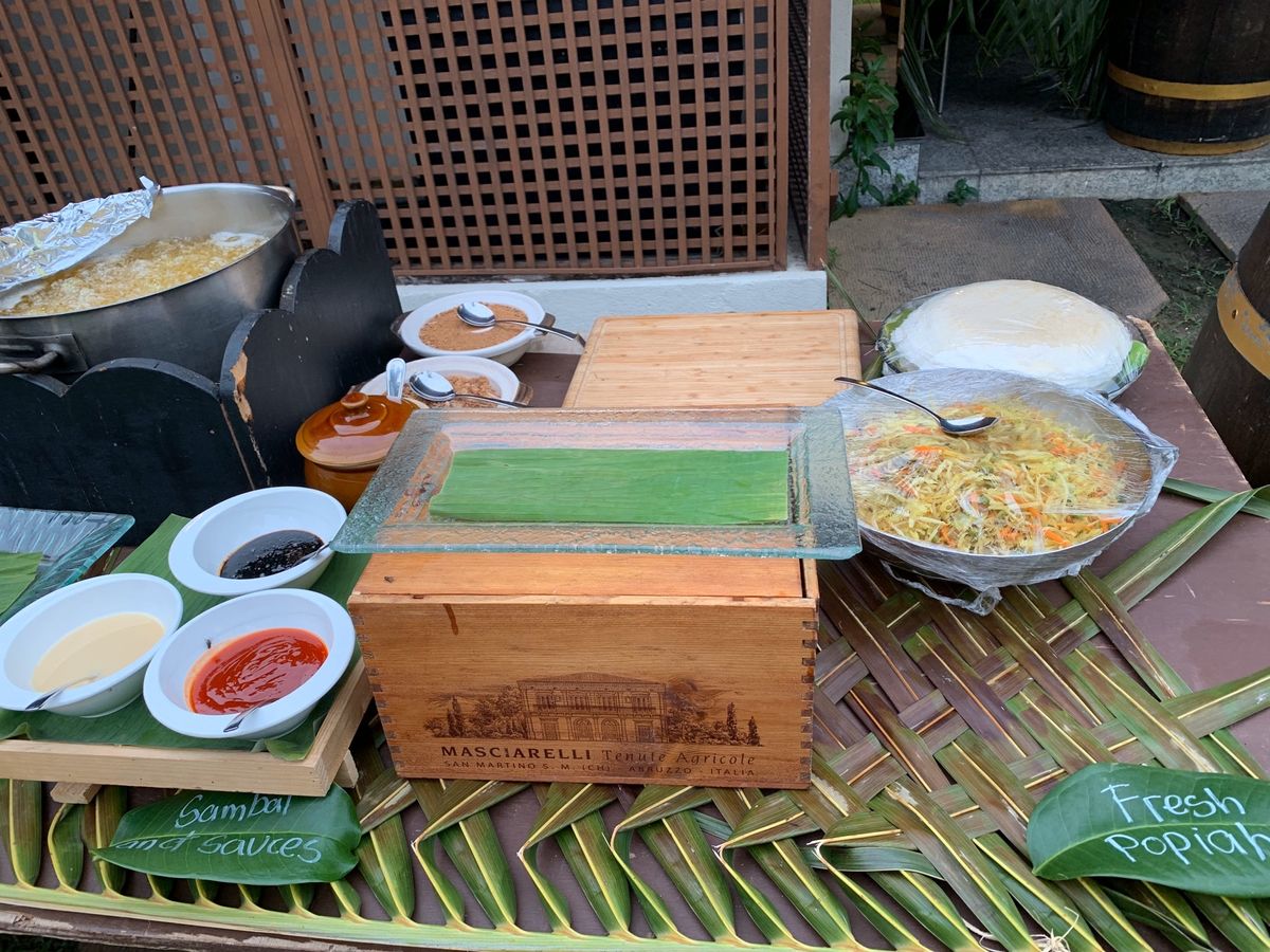 多国籍なビュッフェ！