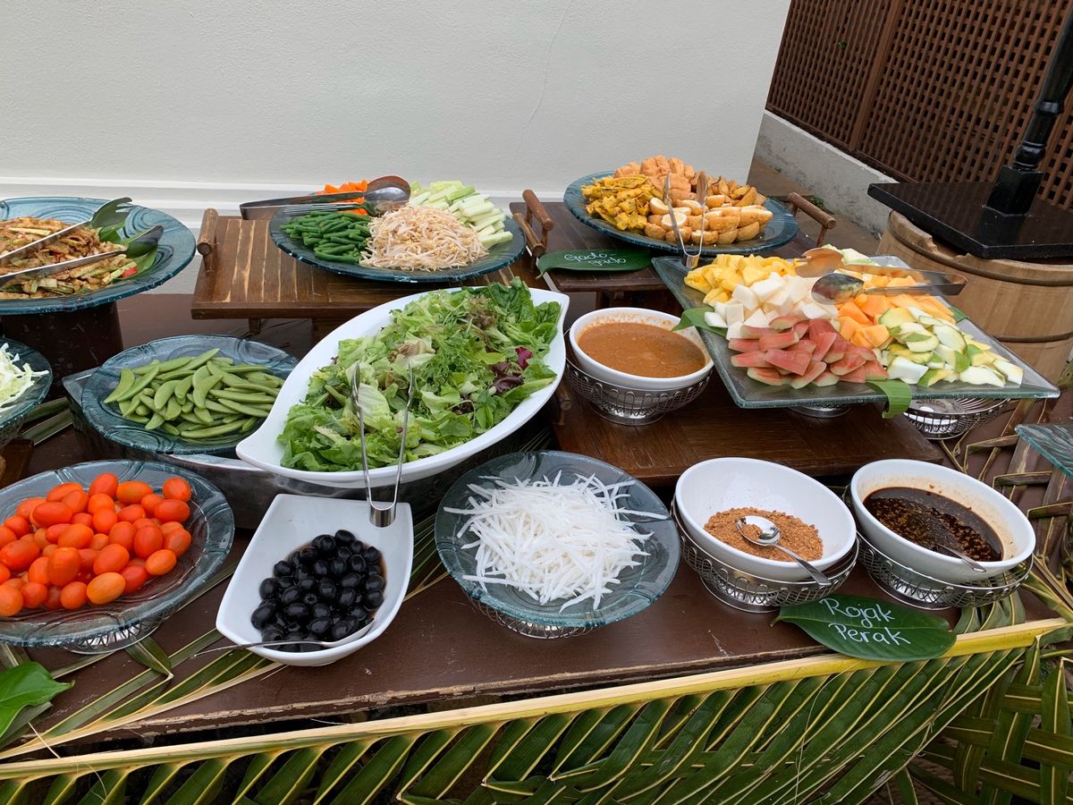 多国籍なビュッフェ！