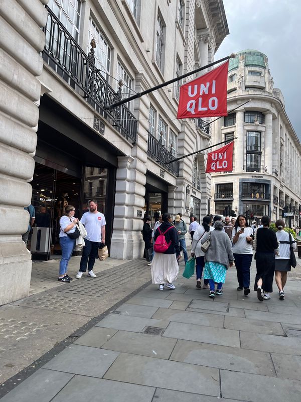 イギリス(英国)・ロンドン「ヨーロッパ1人」の写真