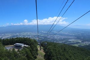 今日は花の百名山で知られる入笠山へハイキング。富士見パノラマリゾートスキー...