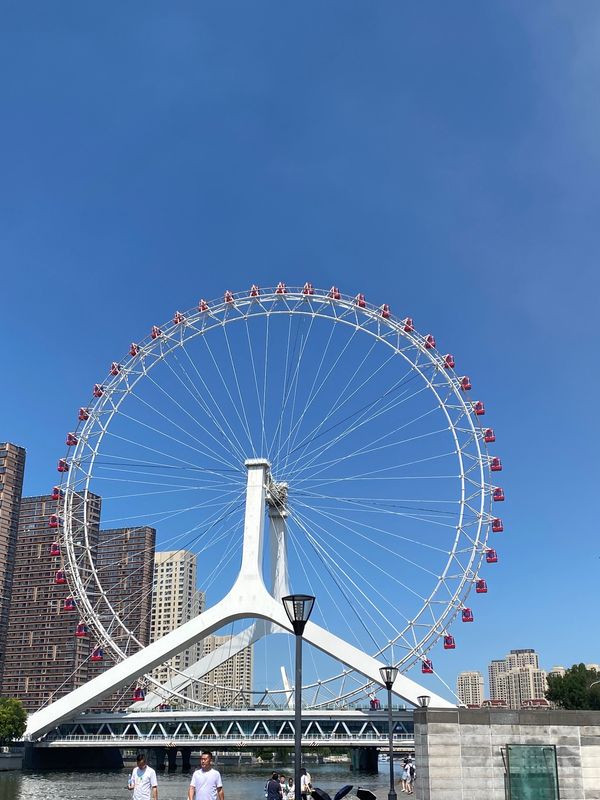 中国・天津「2024天津」の写真：天津編16天津之眼

朝食を食べてこの日...