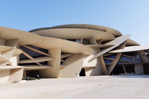 カタール・Doha「ナイジェリア出張4」の写真：建築で有名な博物館