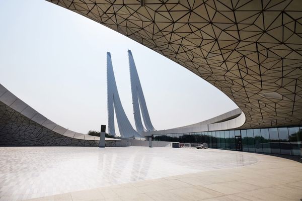 カタール・Doha「ナイジェリア出張4」の写真：ドーハのモスク