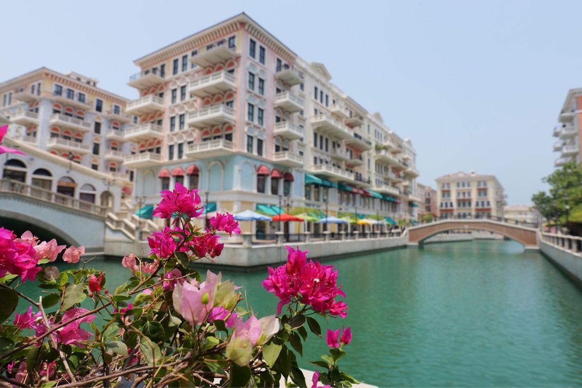 ドーハにはイタリアみたいな街並みが