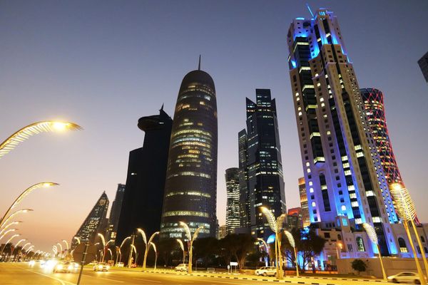 カタール・Doha「ナイジェリア出張4」の写真：ドーハまち歩き
暑すぎる