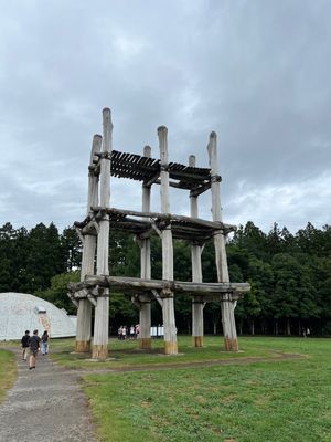 青森初上陸♡
三内丸山遺跡！天気があまり良くなかったけど、縄文ロマンを感じた🙆