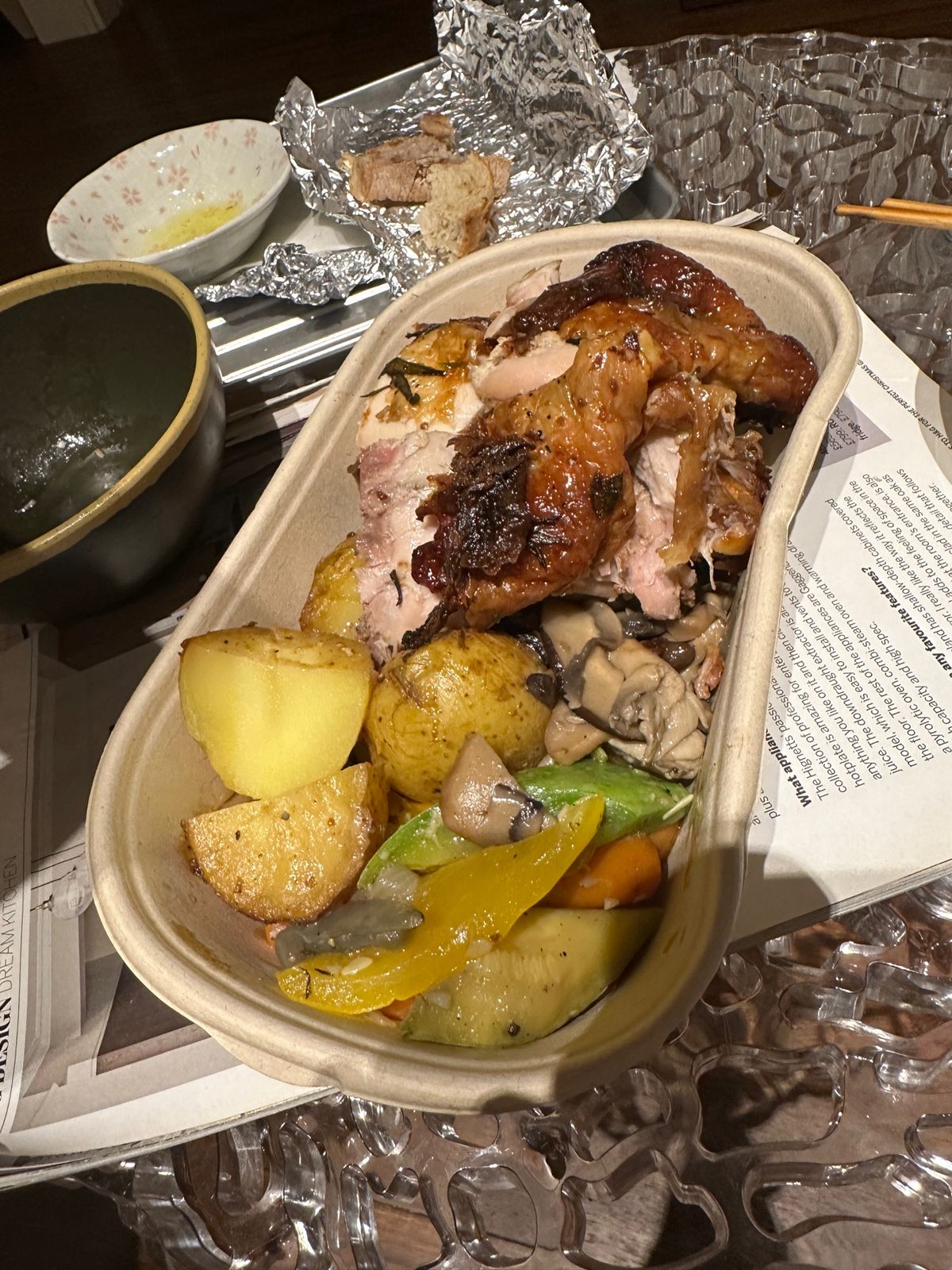 誕生日は自宅アパートで乾杯