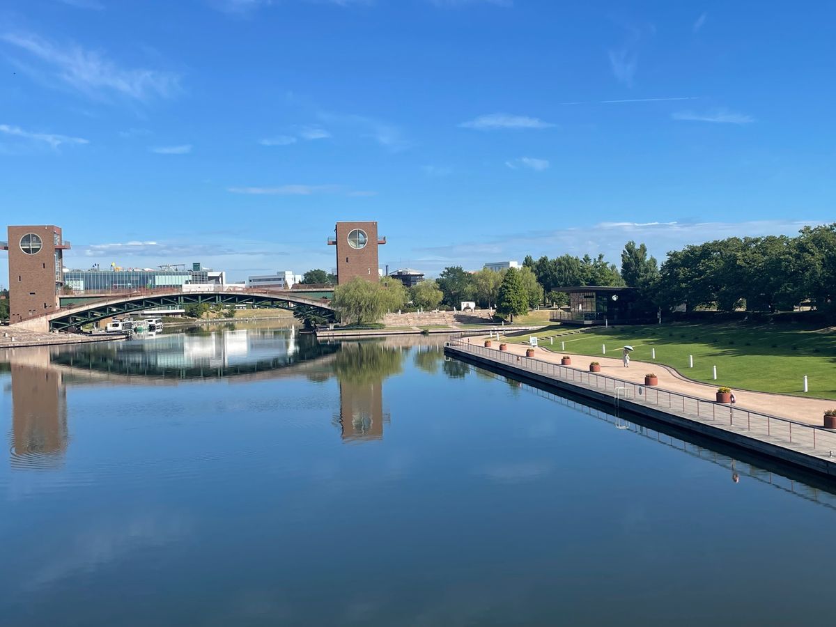 環水公園の風景