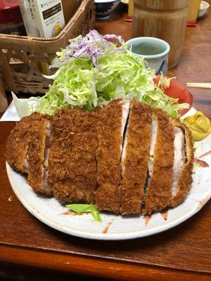 今まで食べた豚カツの中で一番美味しかった竹亭鹿屋本店のロースカツ。しかも安...