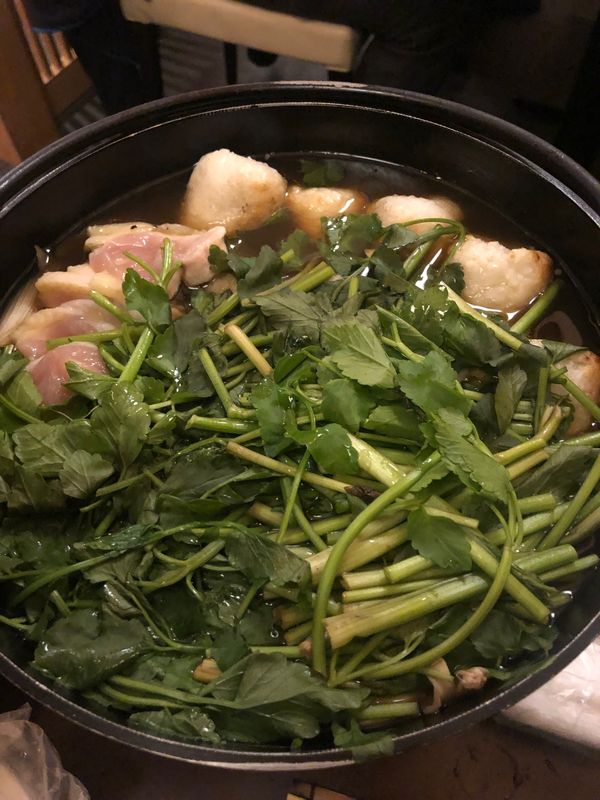 日本・秋田市「秋田グルメ」の写真：「あべや」さんのきりたんぽ鍋など