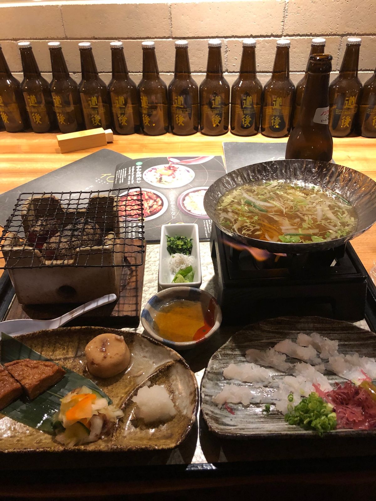 鯛めしと鱧しゃぶ