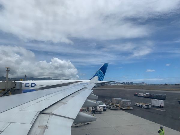 アメリカ(米国)・ホノルル「ホノルル旅行からの謎のマニラ滞在」の写真：ホノルル１日目！
暑いけど、湿気が少なく...