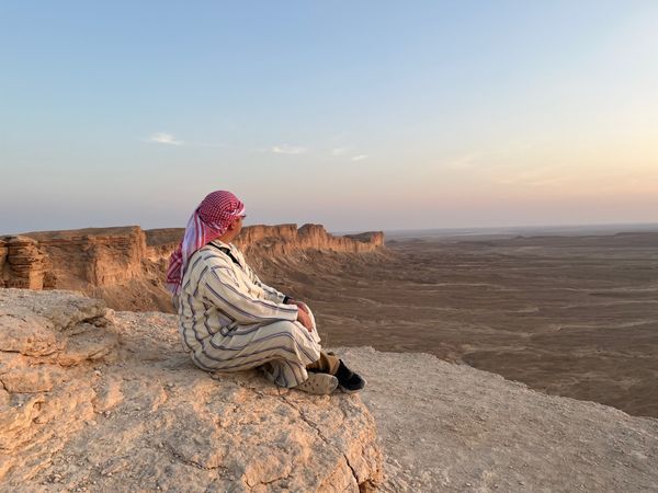サウジアラビア・リヤド「サウジアラビア」の写真：Edge of the world 