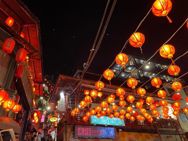 台湾・台北「台湾」の写真：九份。やっぱり美味しい芋円😋