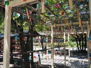 眞田神社⛩️
若かりし頃の幸村像と大兜