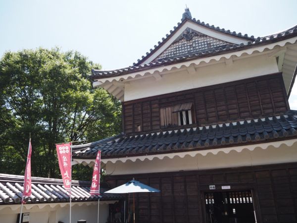 日本・長野県「初の夜行バスで長野県」の写真：櫓の中にはところどころに六文銭
