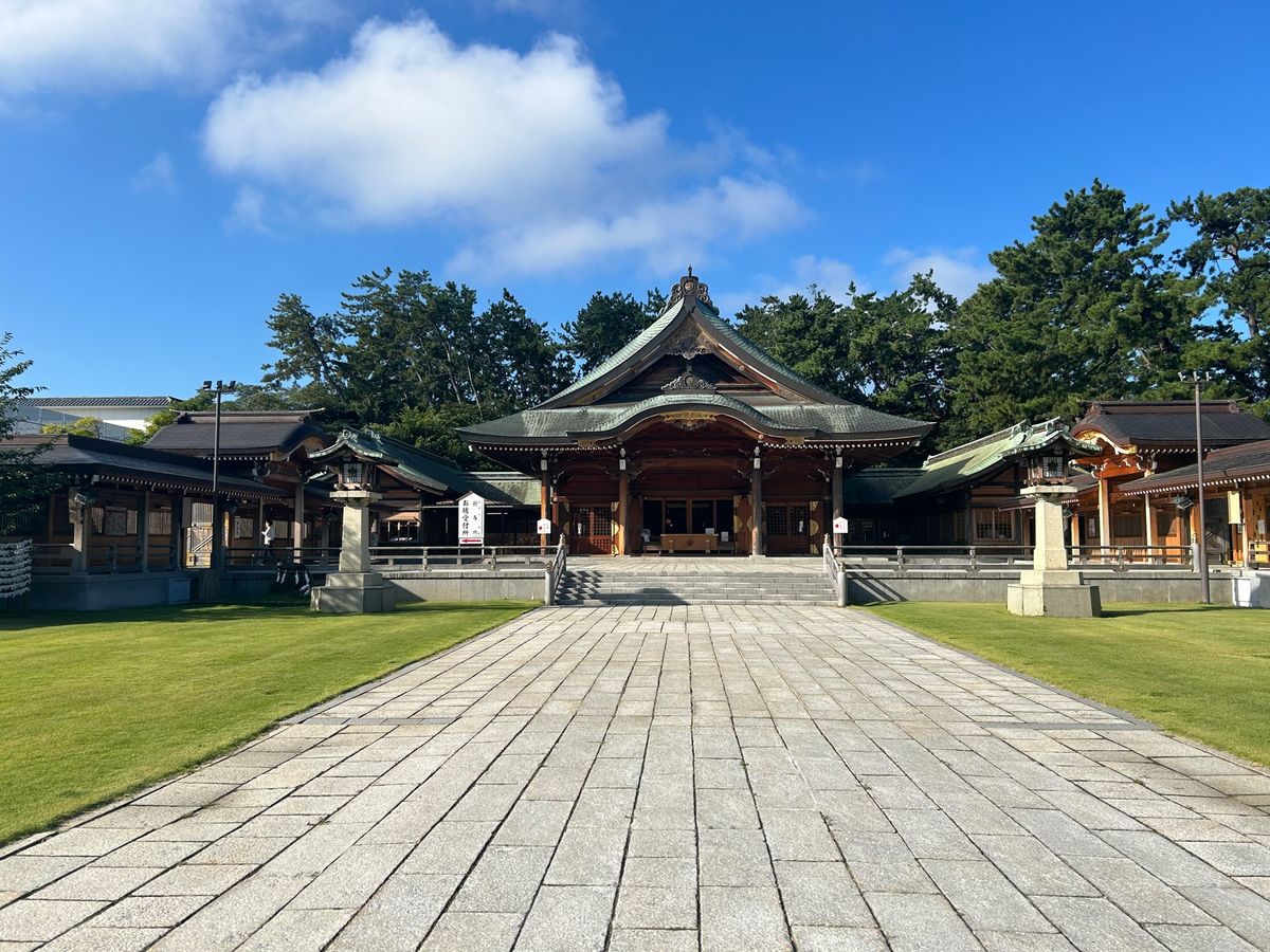 新発田城–新潟競馬場–護国神社⛩