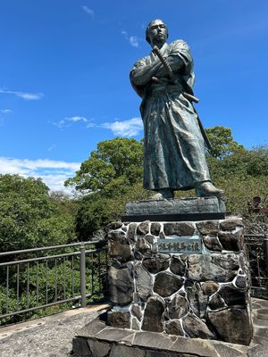 風頭公園で龍馬様とご対面☺️