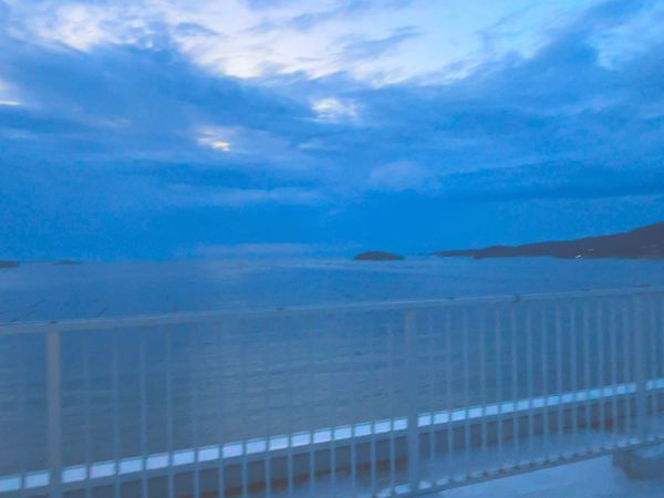 日本・青森県「東北家族旅行」の写真：9/3
朝の空
1枚目から順に 4:50...