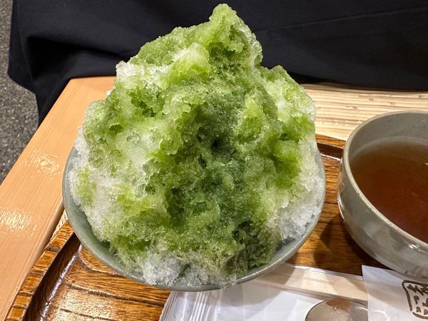 日本・和歌山県「北山筏下り」の写真：今週末はかき氷尽くし