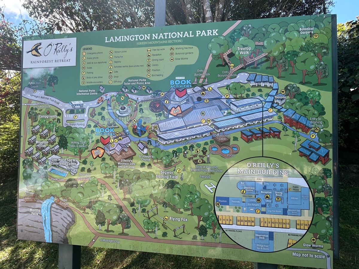 ラミントン国立公園。