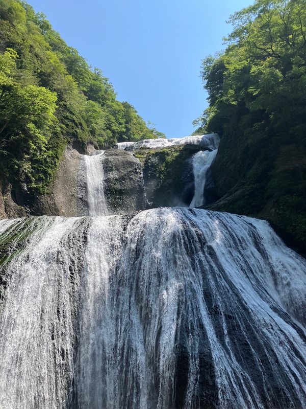 日本・長野県「北関東制覇の旅」の写真：袋田の滝