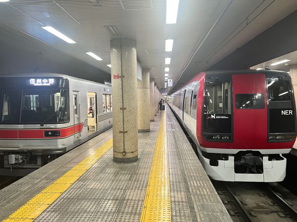 日本・長野県「長野で「ながでん」」の写真