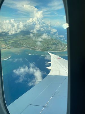 海と空から見た石垣島