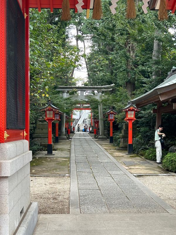 日本・神奈川県「東京と」の写真：東京で御朱印めぐり２