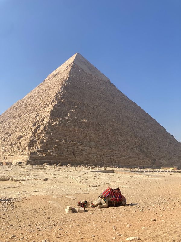 エジプト「親友とエジプト」の写真：Giza