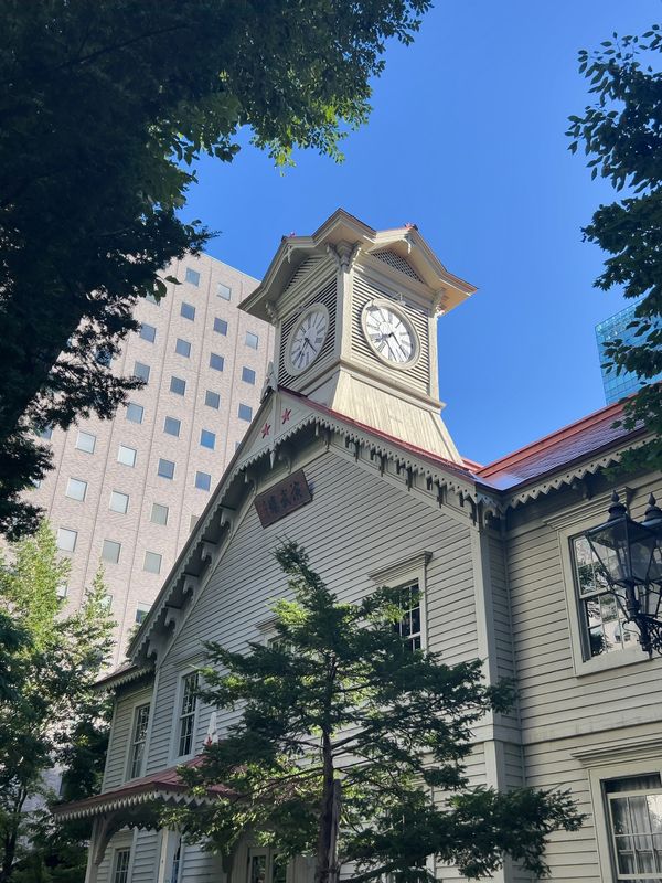 日本・北海道「北海道遠征」の写真：札幌市時計台