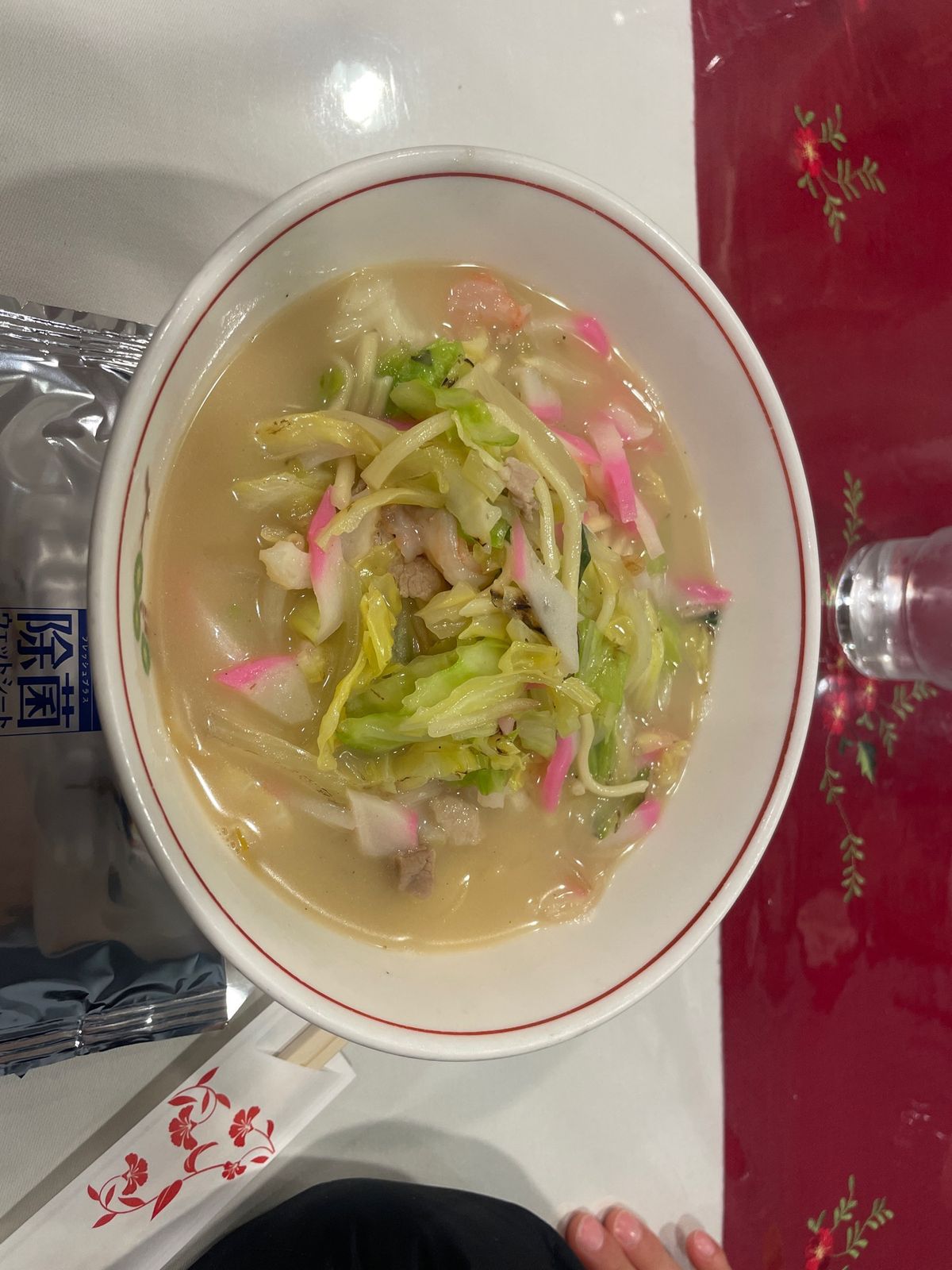 郡来軒の【ちゃんぽん】は絶品