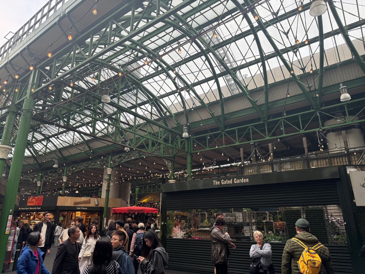 ロンドン・バラマーケット
月曜日はお休み。それ以外は営業しているそうです。...