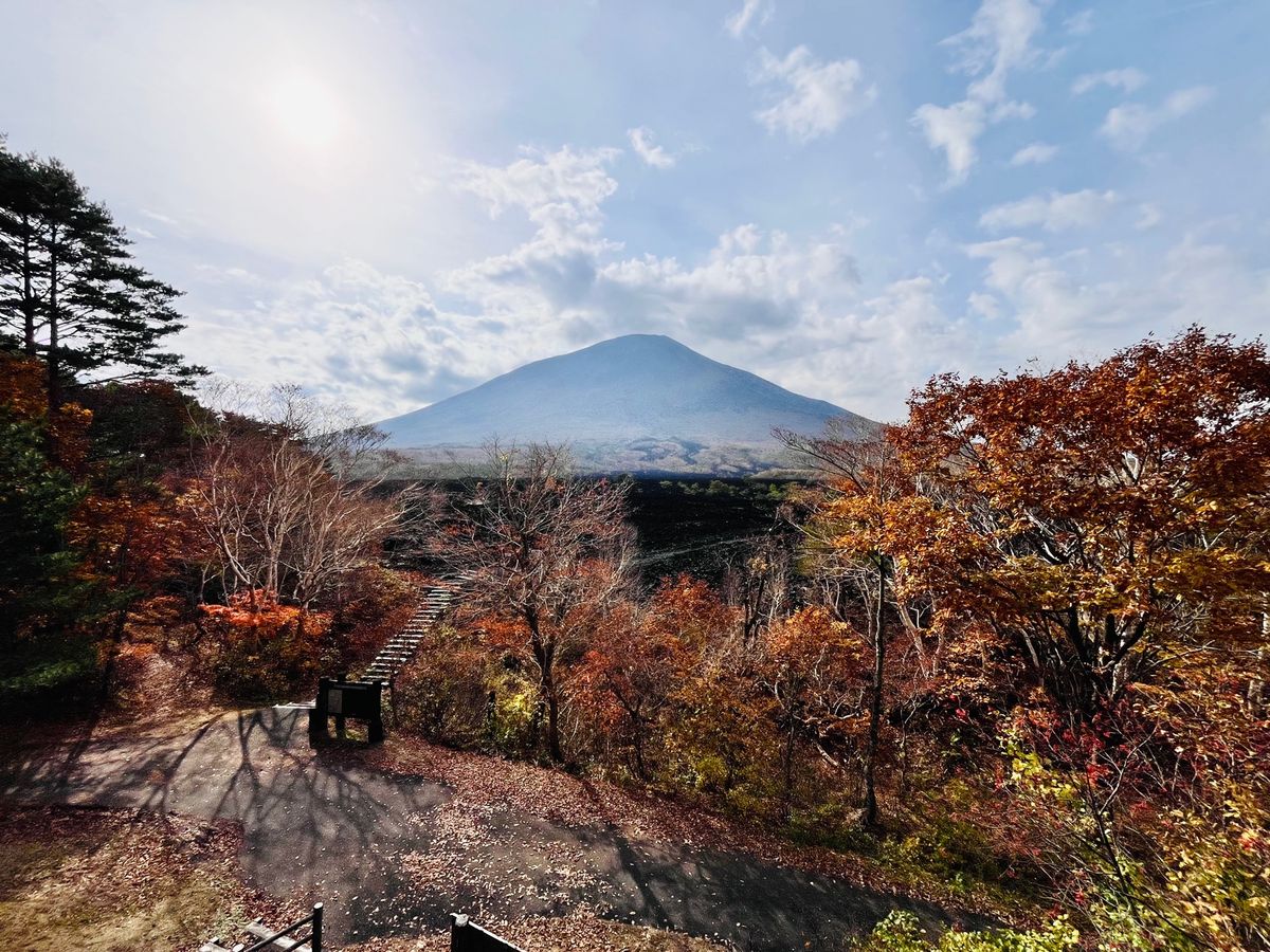 焼走り溶岩流展望台