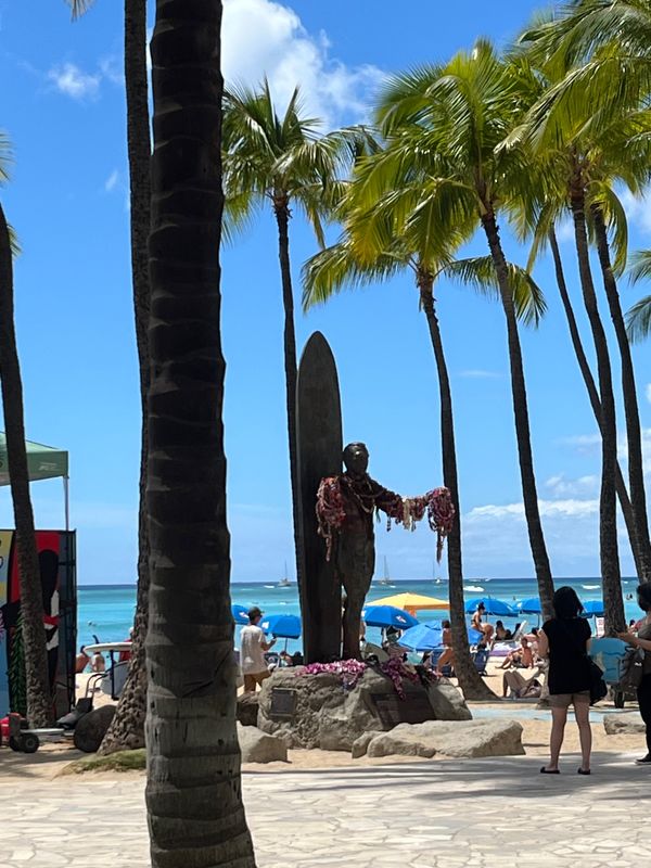 アメリカ(米国)・ホノルル「JFK✈︎」の写真：ハワイトランジット