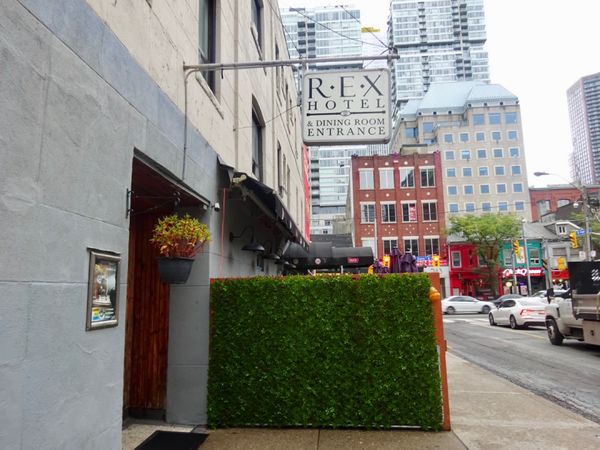 カナダ・トロント「トロント旅行」の写真：The Rex Hotel