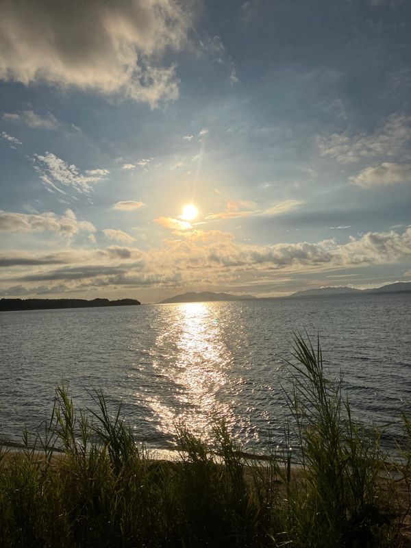 日本・島根県「山陰初旅行」の写真：宍道湖