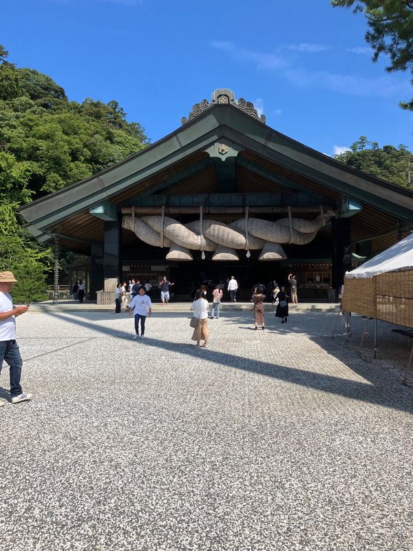 日本・島根県「山陰初旅行」の写真：出雲大社②