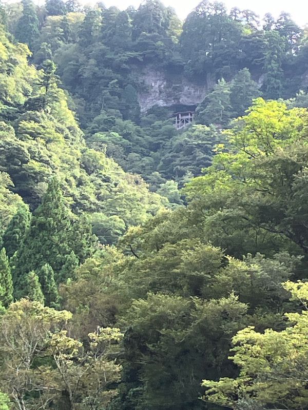 日本・島根県「山陰初旅行」の写真：投入堂@三徳