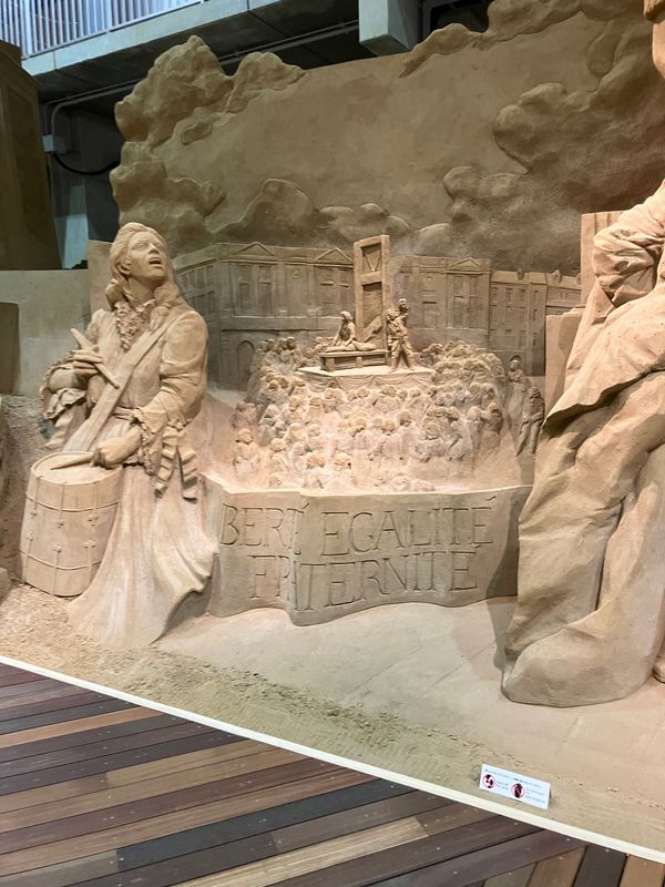 日本・島根県「山陰初旅行」の写真：砂の美術館②＠鳥取砂丘