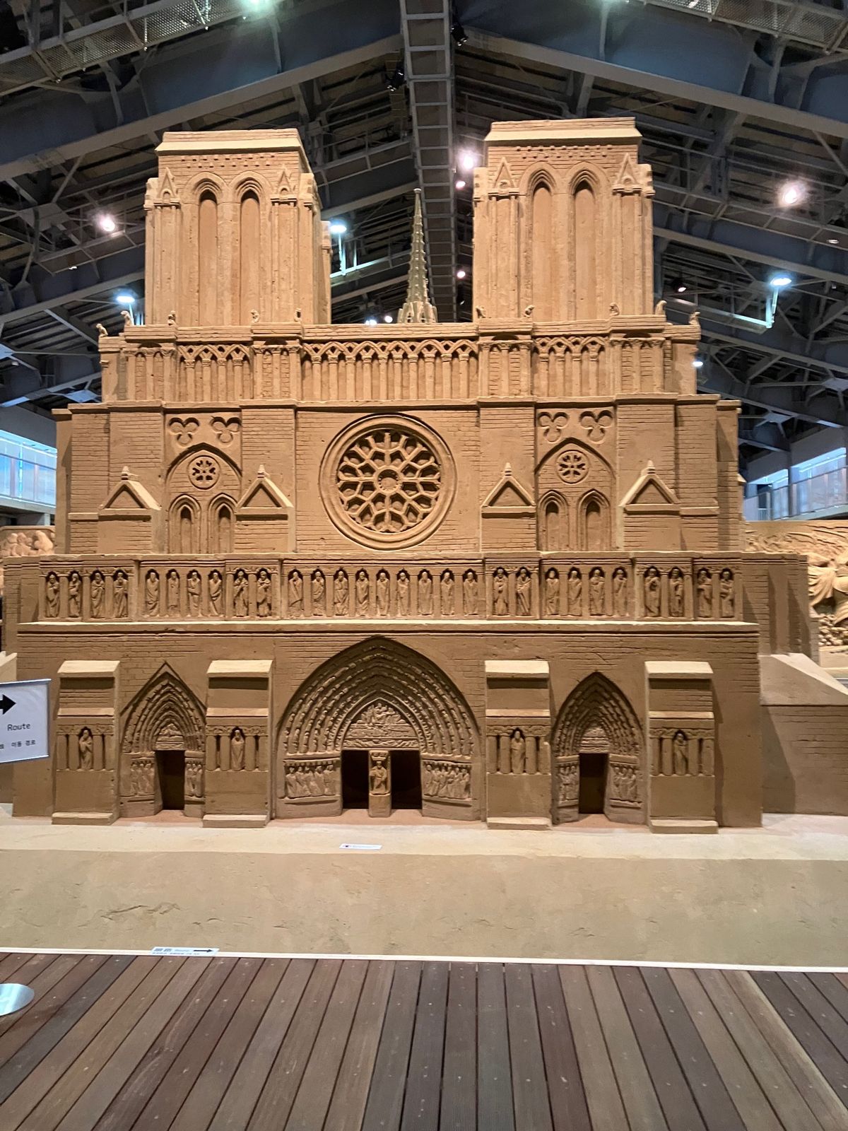 砂の美術館①@鳥取砂丘